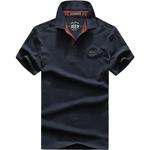 Мужская поло JEEP SPIRIT, темно-синий - фото