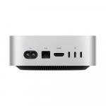 Настольный компьютер Apple Mac Mini M4 Pro (2024), 14CPU/20GPU, 10 Gbit Ethernet, 64ГБ/512ГБ, Silver - фото 3
