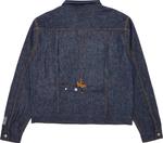 Куртка Reese Cooper Smokejumper Embroidered Raw Denim Jacket 'Multicolor', синий - фото 3