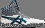 Кроссовки aggressor 4 'white mako blue' Asics, белый - фото 2