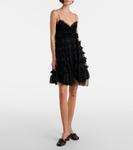 Клетчатые мюли с бантом 60 Valentino Garavani, Nero-Antique Brass Light/Nero - фото 3