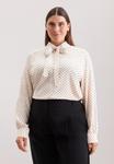 Блуза Seidensticker Button-down blouse, White/Off-White - фото