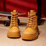 Ботинки Martin Boot женские Semir, бежевый/серый - фото 4