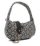 Сумка-хобо Guess RIANEE, черный - фото 4