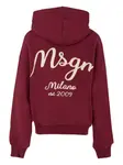 Толстовка с вышитым логотипом MSGM Kids, красный - фото 2
