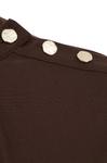 Блуза WE Fashion Blouse, Dark Brown - фото 6