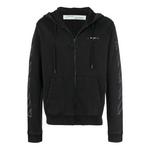 Куртка Off-White Unisex Print Jacket Black/Grey - фото