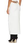 Юбка NBD x Maggie MacDonald Eulla Maxi, слоновая кость - фото 3