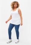 Топ BASIC Zizzi, белый - фото 2