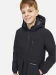 Пуховик стандартного кроя Jack&Jones Junior, черный - фото 4