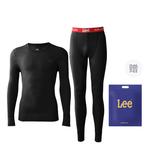 Термальный сет мужской подарочный набор Lee, черный - фото