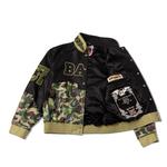 A BATHING APE Куртка унисекс черная, Black - фото 4