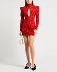 Мини-платье Alessandra Rich, красный - фото 2