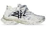 Кроссовки runner graffiti sneakers 'black and white mesh and nylon' Balenciaga, белый - фото 2
