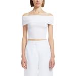 Майка Osaka Top MaxMara, оптический белый - фото 4