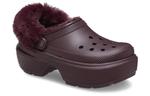 Сабо Crocs унисекс, Maroon - фото 2