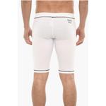 Байкерские шорты GOTHIC с логотипом Dsquared2, White - фото 2