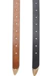Ремень CHUNKY BUCKLE LOOP 2-PACK Urban Classics, коричневый - фото 3