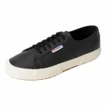 Кроссовки 2750 Кожа Superga, цвет Black/Aborio - фото
