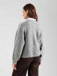Вязаный кардиган YAS YASOlly, mottled grey - фото 6