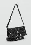 Сумка Mango Handbag, Black - фото 4