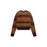 Кардиган в полоску с эффектом омбре WE11DONE, коричневый - фото 2