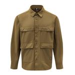 Мужская рубашка CAT, зеленый - фото