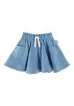 Юбка А-силуэта SOMMERLEICHTER CHAMBRAY ROCK sigikid, цвет hellblau - фото