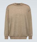 Шерстяная толстовка Undercover, бежевый - фото