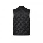 Стеганый нейлоновый жилет с монограммой Louis Vuitton, черный - фото 3