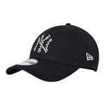 New Era Бейсболка унисекс черная, Black - фото
