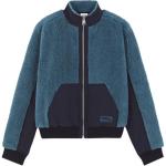 Стеганая куртка Maison Kitsune, синий мультиколор - фото