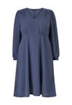 Повседневное платье Ellos Plus collection, синий - фото 5