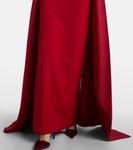 Платье Olivia с отделкой из сатина Solace London, Red 113 - фото 5