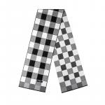 JAGUAR Вязаный шарф унисекс, Black Light Gray - фото 4