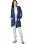 Свитер L.L.Bean SoftFlex Long Open Cardigan, цвет Nautical Navy Heather - фото 4
