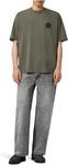 Футболка AllSaints Waved Short Sleeve Crew, цвет Forest Green - фото 4