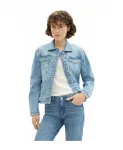 Джинсовая куртка Tom Tailor, синий - фото 2