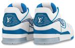 Кроссовки Louis Vuitton Trainer Stylish, белый/синий - фото 3