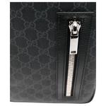 Кроссбоди-сумка через плечо из ПВХ мужская черная GUCCI - фото 4