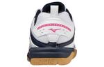 Кроссовки Mizuno Wave Kaiserburg 7 Wide 'White Pink' - фото 3