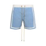 Шорты Rhude Moonlight Short, Powder Blue/Off White - фото