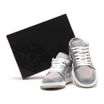 Кроссовки Jordan 1 Low SE Medium Grey Cool Grey White - фото 5