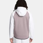 Толстовка с капюшоном Unstoppable из флиса Under Armour белого и тетрасерого цветов - фото 4