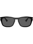 Солнцезащитные очки в квадратной оправе Persol, черный - фото