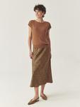 Миди юбка TATUUM, Brown - фото 5