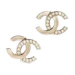 CHANEL Серьги-гвоздики унисекс Gold - фото 6