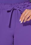 Брюки Ulla Popken 7/8 BÜGELFALTEN, ELASTIKBUND, BINDE, Amethist/Purple - фото 5