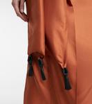 Паросское шелковое платье Gabriela Hearst, Copper - фото 5