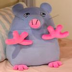 Мягкая игрушка милая причудливая кукла Satara Mouse Mise - фото 7